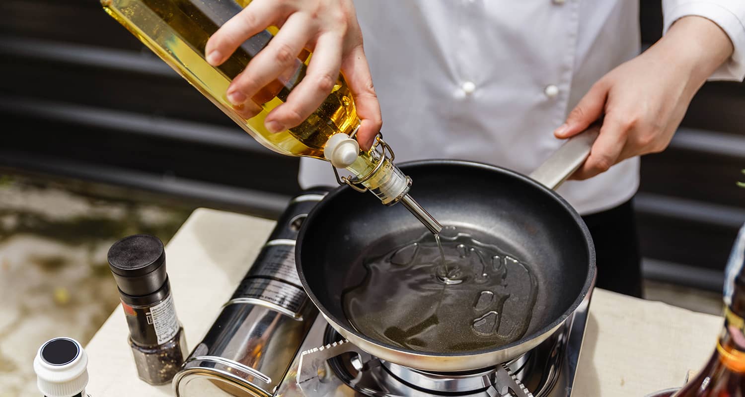 Restaurante responsable es aquel que dispone correctamente el aceite