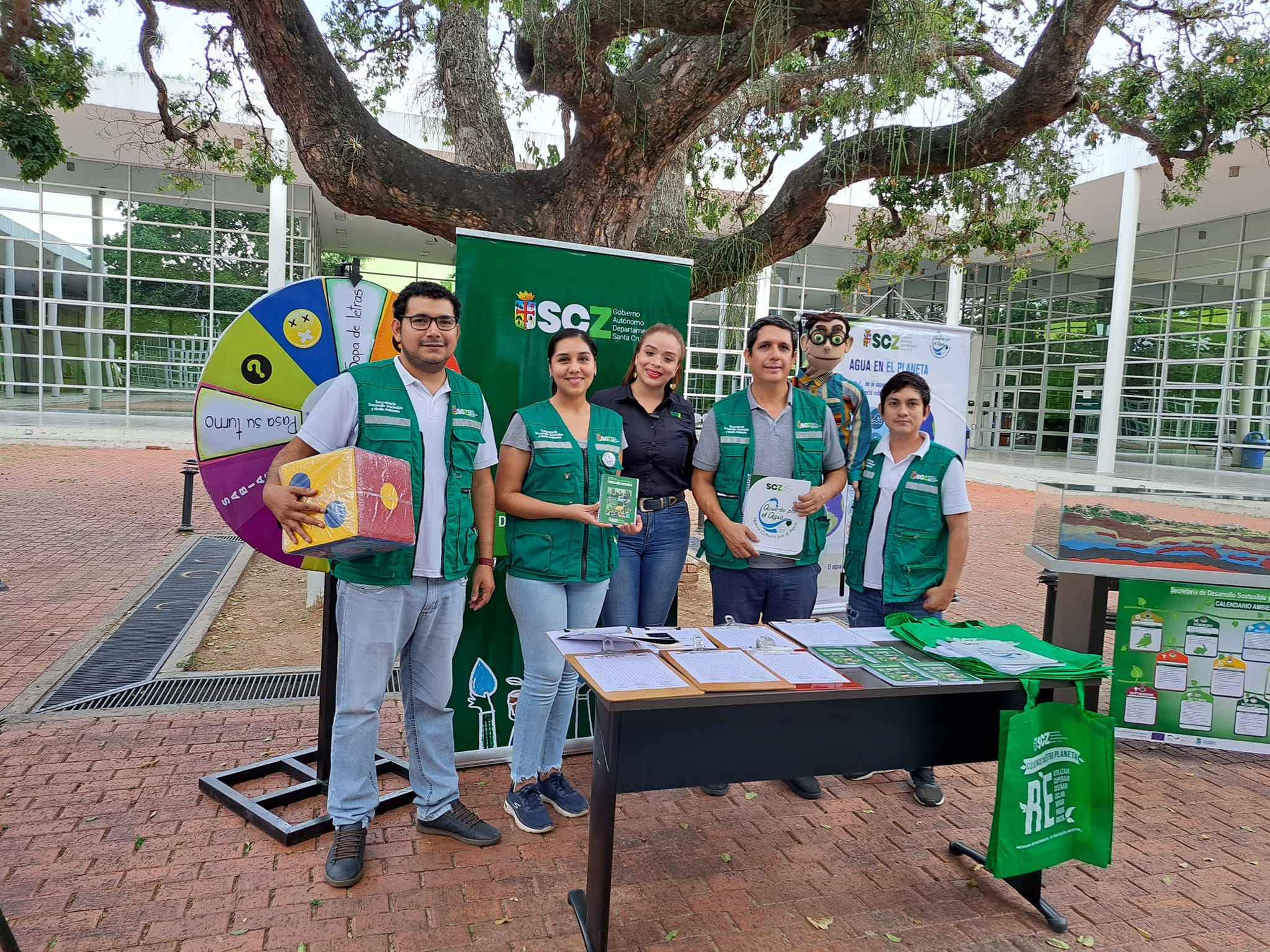 Gobernación cruceña habilita espacio para promover actividades de educación ambiental